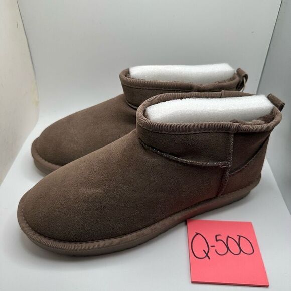 CUSHIONAIRE Women's pull on boot 11 WIDE TAUPE NWT - Picture 3 of 7